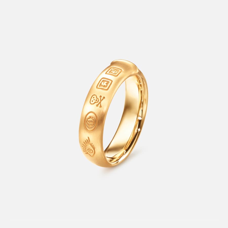 Julius ring 18k gold