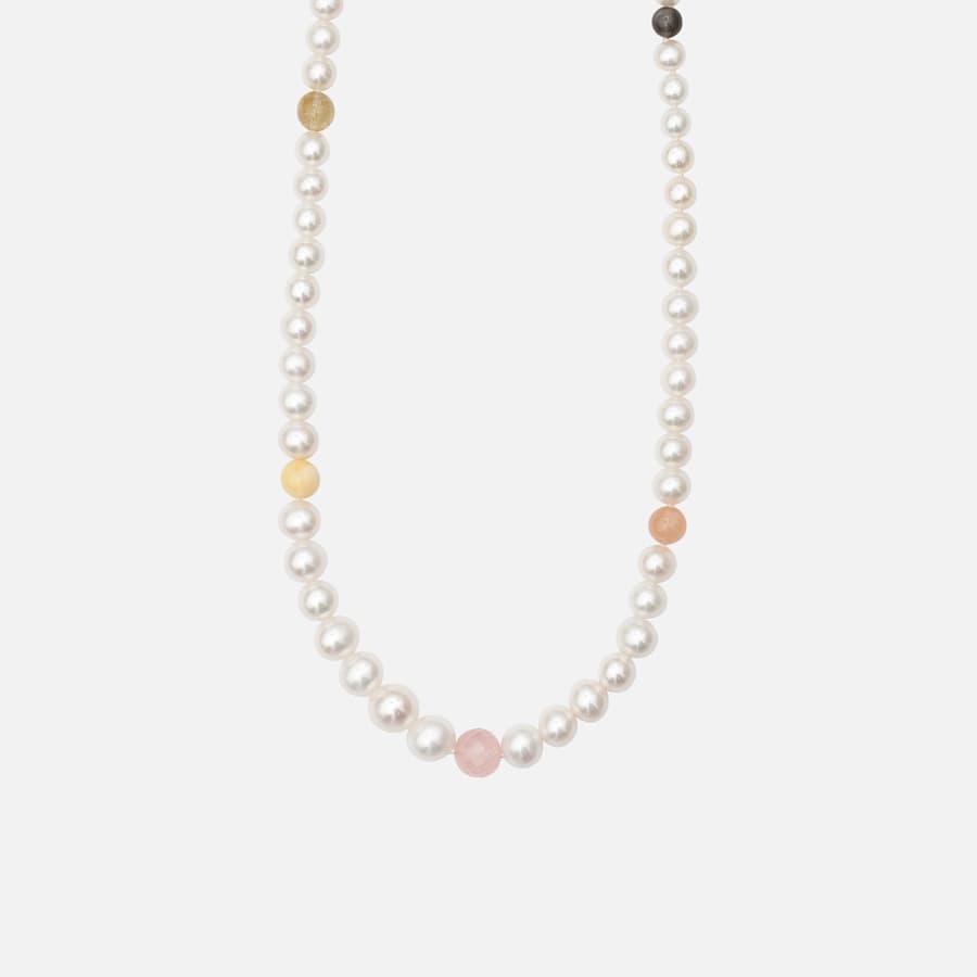 Pearl and Bead Collier Without Lock  |  Ole Lynggaard